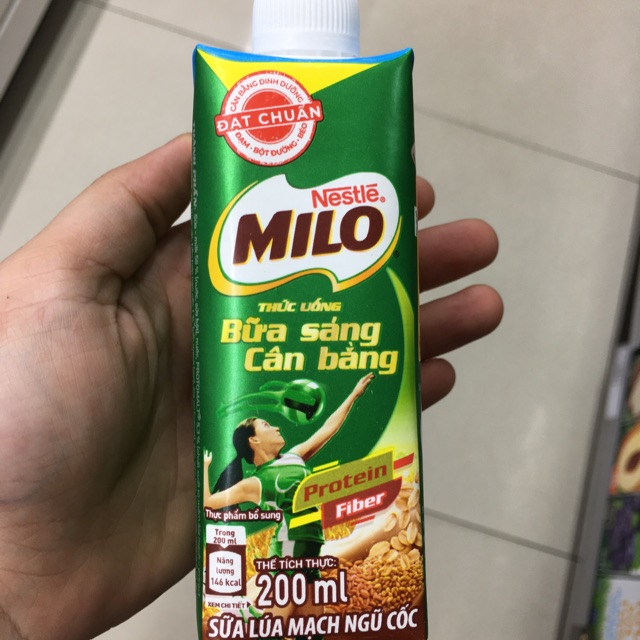 SỮA MILO NGŨ CỐC 220ml ÍT ĐƯỜNG