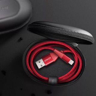 Pin Anker POWERLINE + II 3FT Màu Đỏ LIGHTNING 0.9M