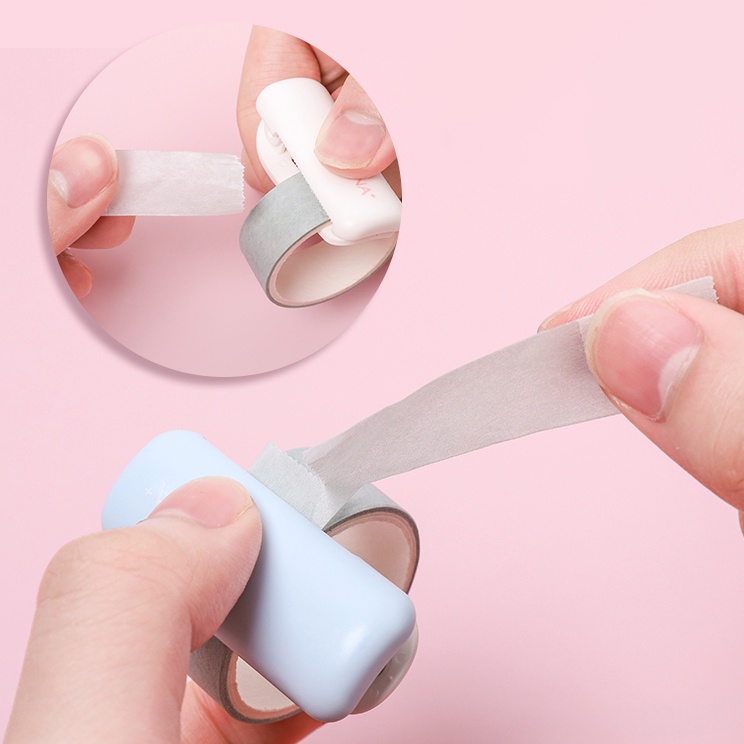Dụng Cụ Cắt Băng Keo Mini 6-30mm Màu Sắc Ngọt Ngào
