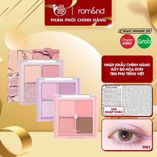 [MILK SERIES ]Bảng Phấn Mắt 4 Ô Xinh Xắn, Ngọt Ngào Romand Better Than Eye Milk Series 6g