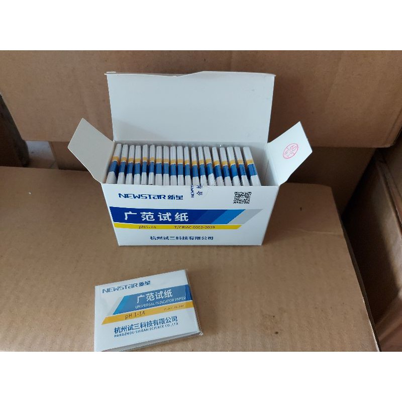 GIẤY ĐO PH  THANG ĐO 1-14, Test pH dạng que, đo độ phèn trong đất ruộng đồng, đo pH môi trường nước