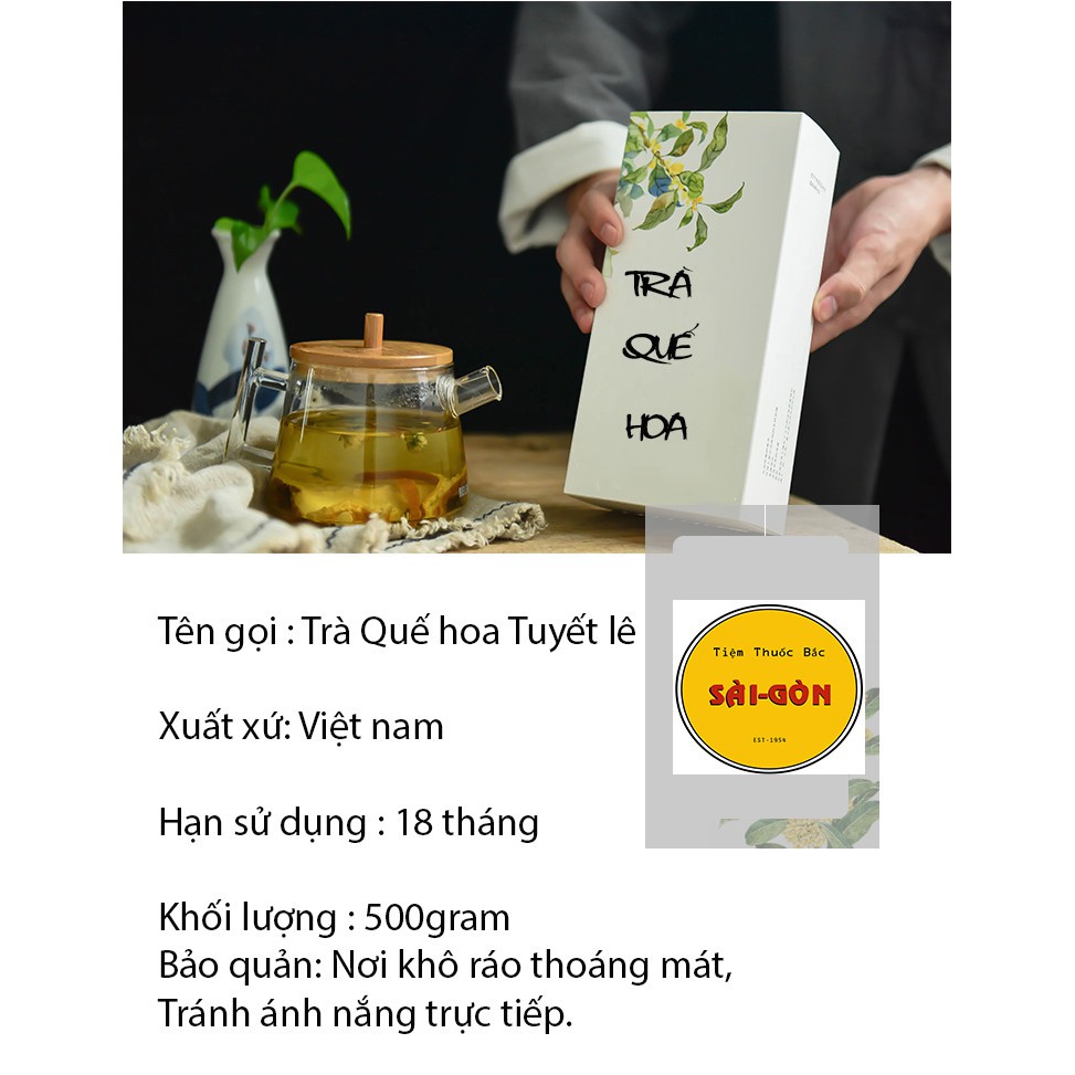 ✅TRÀ BÁT BỬU QUẾ HOA_10 PHẦN