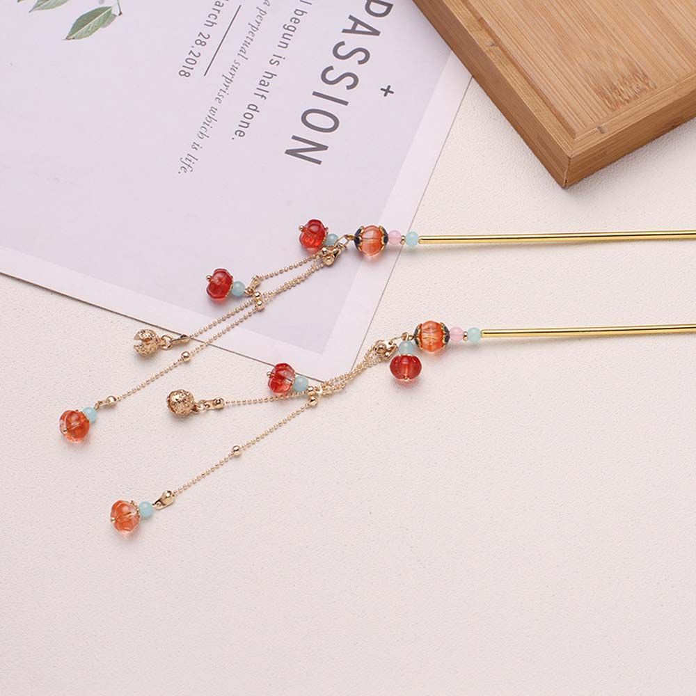 Trâm cài tóc đính ngọc trai nhân tạo phong cách Trung Hoa cổ điển cho nữ