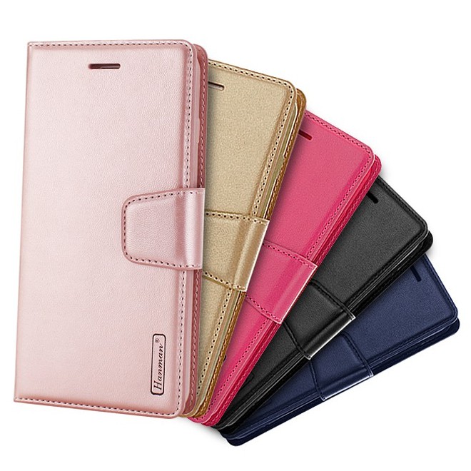 Bao da Oppo F9 hiệu Hanman [VÍ ĐỰNG THẺ ATM, TIỀN,..]