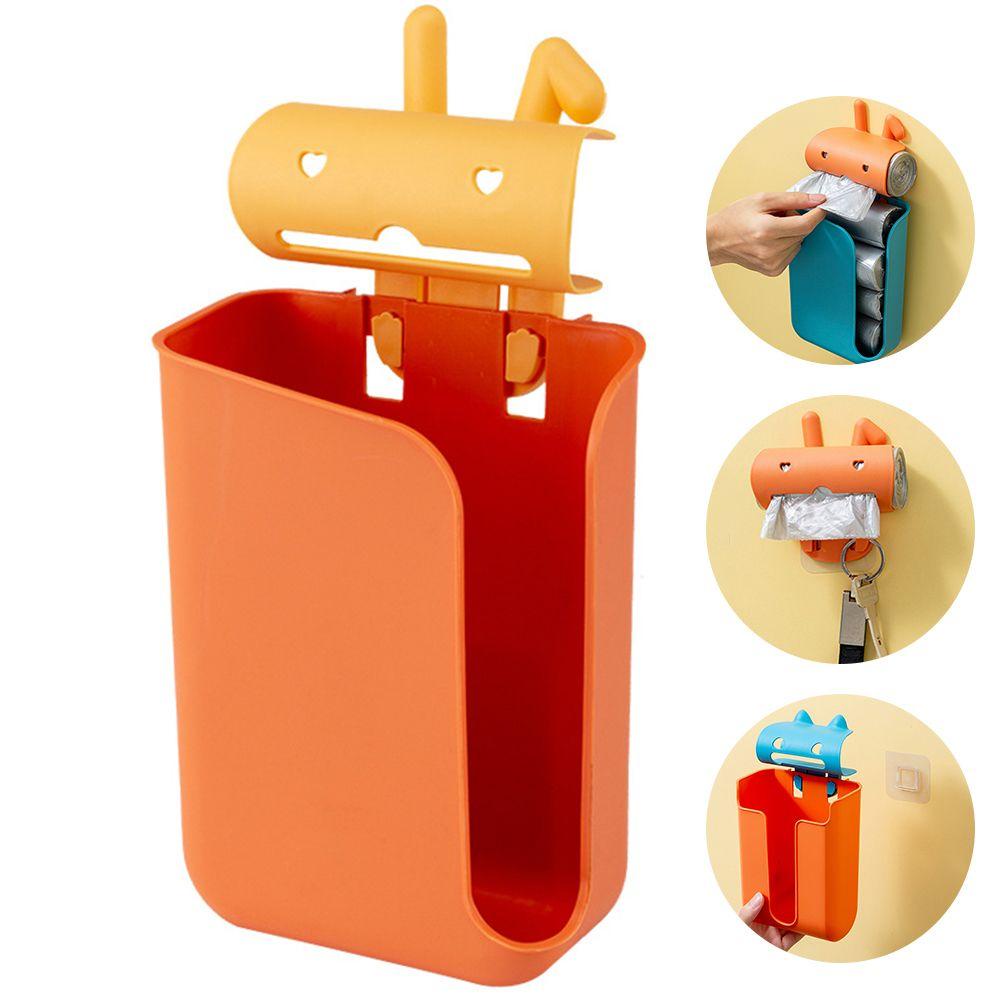 WATTLE Hộp Nhựa Đựng Túi Rác Họa Tiết Hoạt Hình Dành Cho Nhà Bếp Phòng Tắm