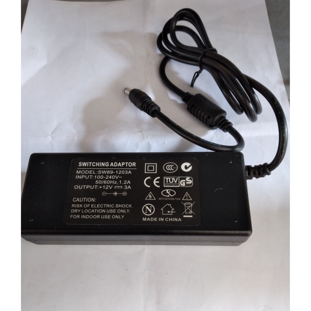 Nguồn camera adapter power supply 12V-3A | BigBuy360 - bigbuy360.vn