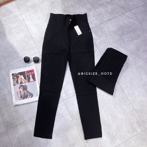 Quần jean nữ lưng cao BIGSIZE  skinny cạp cao 3 khuy co dãn 4 chiều chất đẹp loại 1  PONY68 | BigBuy360 - bigbuy360.vn