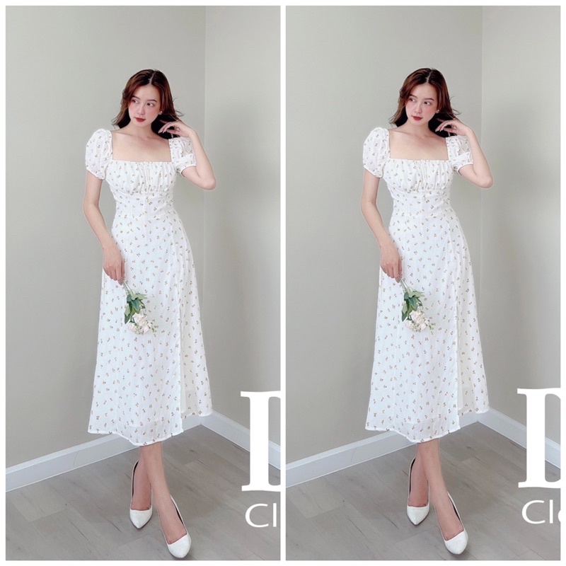 ĐẦM HOA NHÍ - ẢNH THẬT SHOP CHỤP