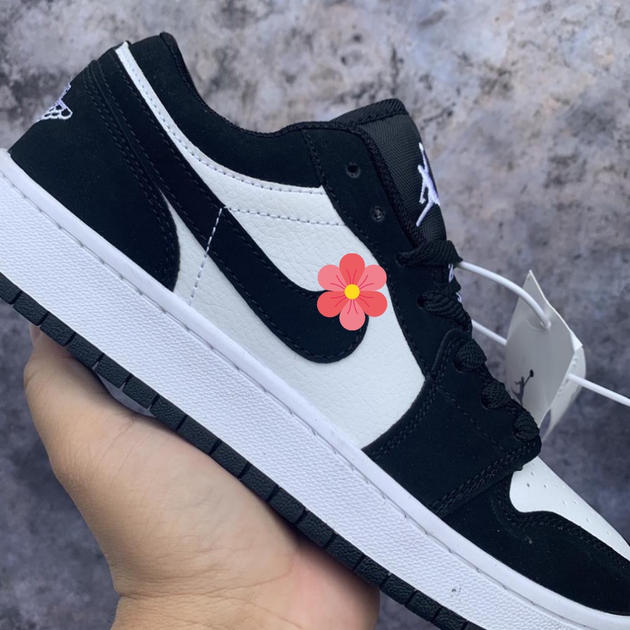 Giày thể thao Jordan Low Thấp Cổ Panda, Giày JD1 đen trắng cổ thấp | BigBuy360 - bigbuy360.vn