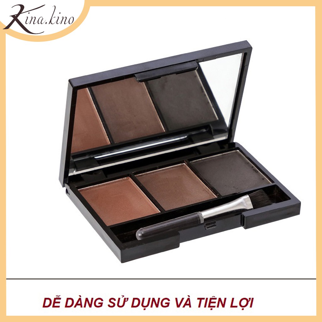 Bột tán chân mày HARZELN cao cấp - Kinakino [ hàng có tem mác full hộp của hãng ] | BigBuy360 - bigbuy360.vn