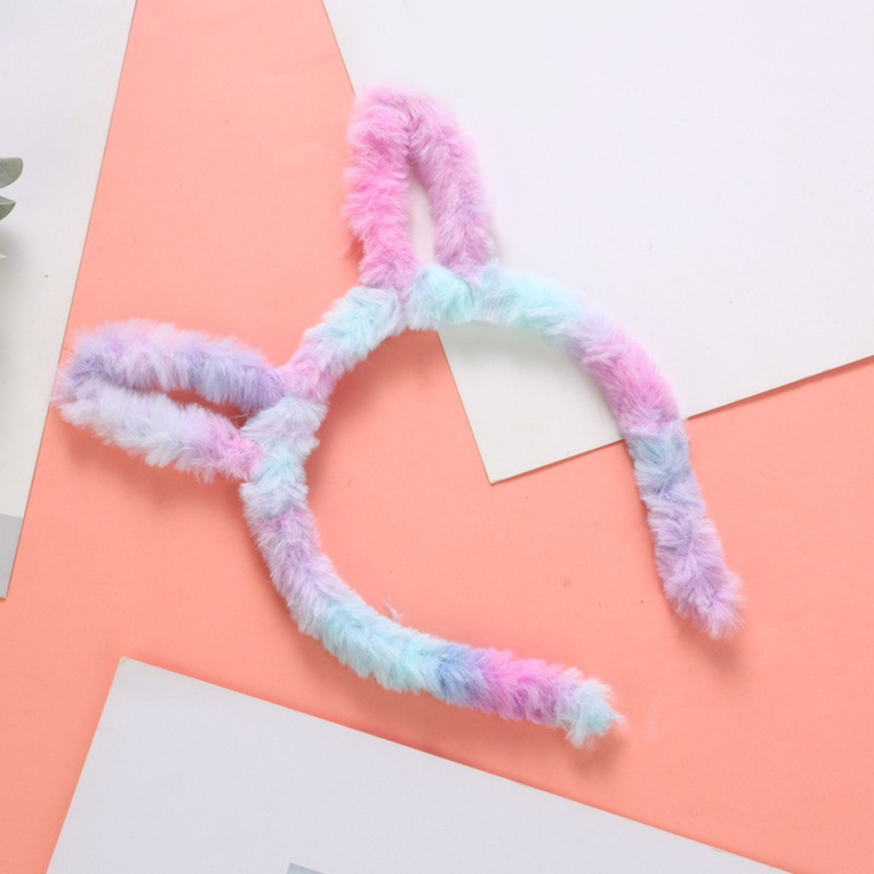 Flgo Băng Đô Tai Mèo Màu Gradient Dễ Thương