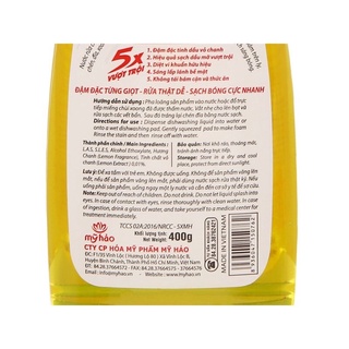 Nước rửa chén Mỹ Hảo 5X