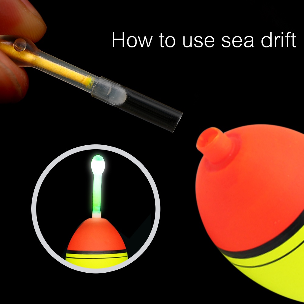 Set 4 Phao Câu Cá Dạ Quang Trọng Lượng Nhẹ Tiện Dụng