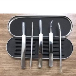 [Ảnh Thật – Clip thật] Bộ Dụng Cụ Nặn Mụn 5 Chi Tiết ( Cao Cấp )