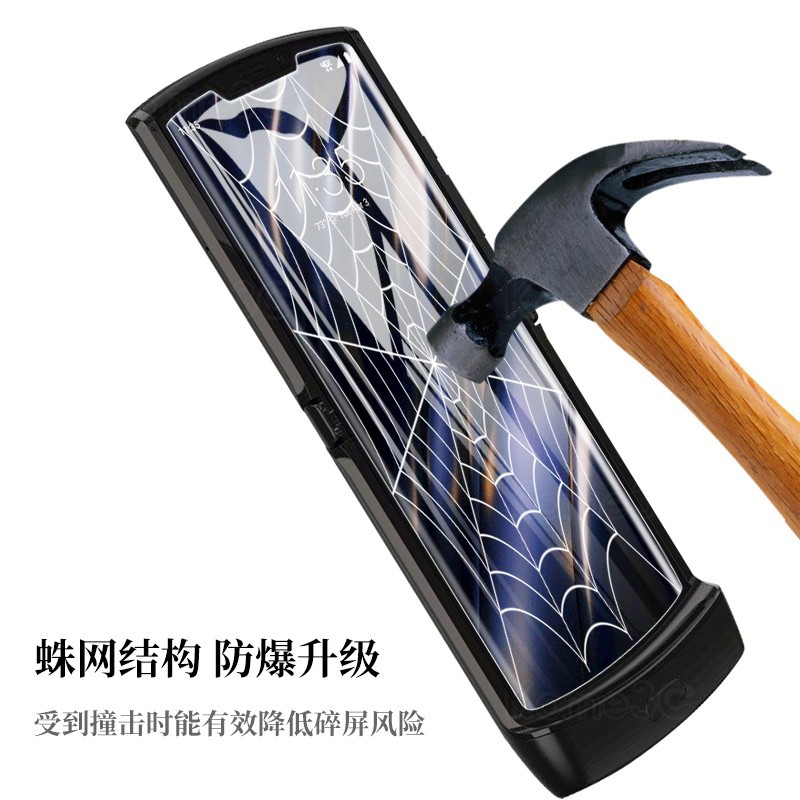 Miếng hydrogel mềm dán bảo vệ màn hình trước và sau cho Motorola Blade Razr 5G Moto 2020