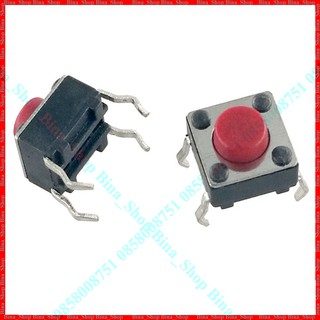 Công tắc nhấn nhả mini, Nút nhấn Reset/Passing/Arduino 4 chân