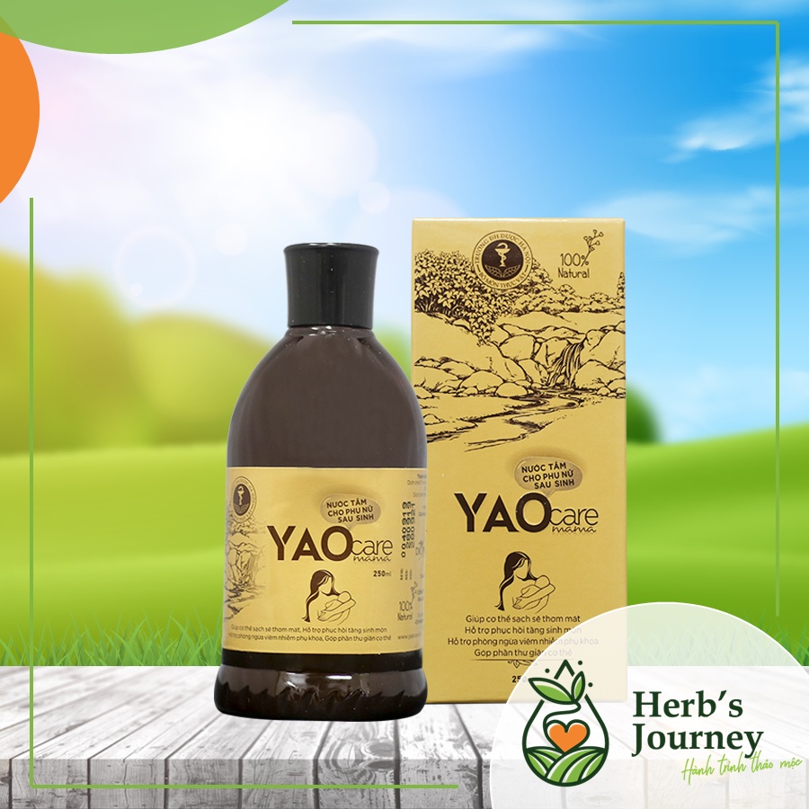 Yaocare mama - Nước tắm thảo dược cho phụ nữ sau sinh - Dược Khoa Xanh - DK Pharma - 100% thảo mộc tự nhiên
