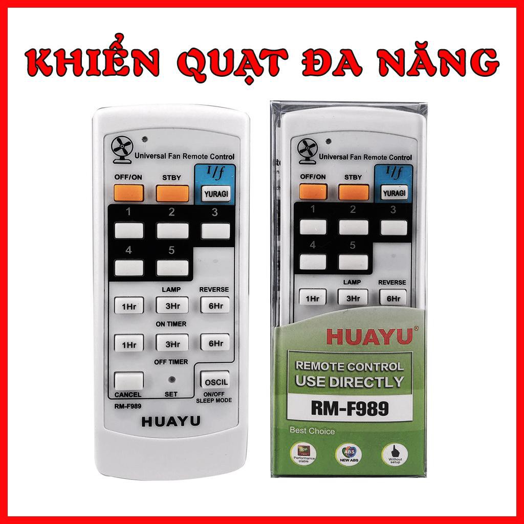 Remote khiển quạt đa năng cho tất cả các loại quạt