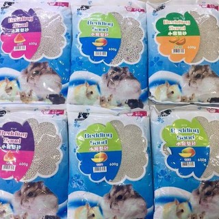Cát san viên nhỏ li ti có hương thơm lót chuồng cho Hamster
