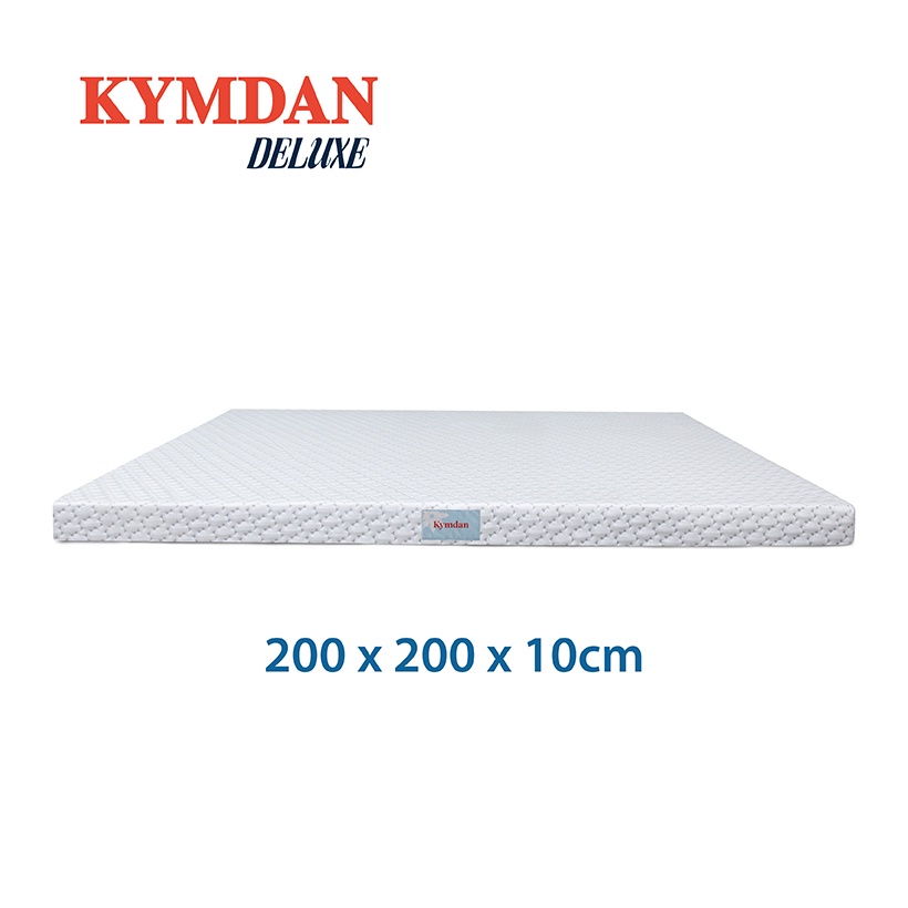 Nệm cao su thiên nhiên Kymdan Deluxe 200 x 200 x 10cm SFM