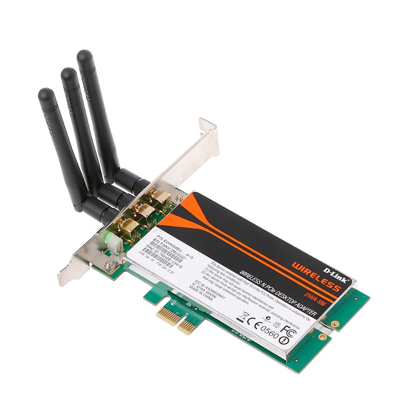 H.S.V✺DWA-556 Wireless Xtreme N PCI-E Desktop Adapter WiFi Card Low Profile | BigBuy360 - bigbuy360.vn