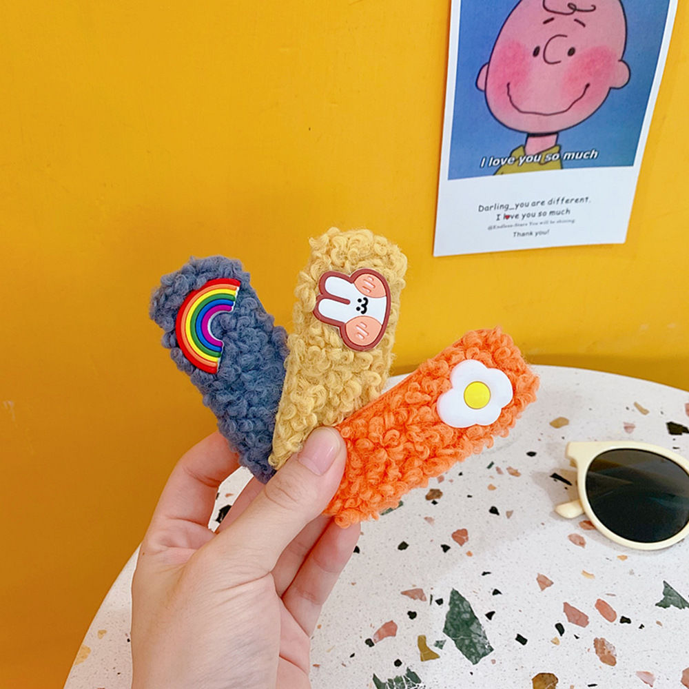 Kẹp Tóc Búp Bê Kiểu Hàn Quốc Xinh Xắn Cho Bé Gái