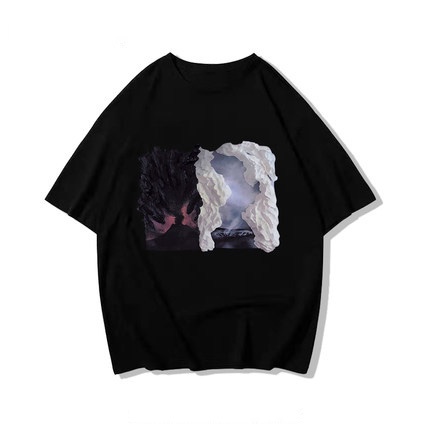 NRVP Áo Thun Tay Ngắn Cổ Tròn Thời Trang Mùa Hè Phong Cách Hàn Quốc Mới