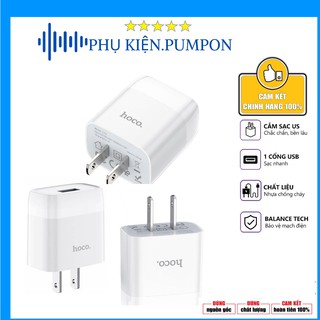 [ Chính Hãng] CỦ CÁP SẠC NHANH HOCO C72 2.1A SẠC FULL IPHONE, ANDROID  -NGUỒN ĐIỆN ỔN ĐỊNH AN TOÀN CHO KHÔNG NÓNG.