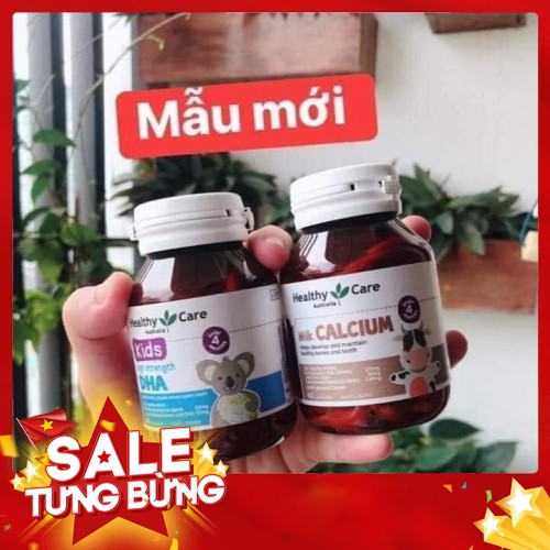 Hộp đựng viên uống DHA, Canxi Healthycare cho bé