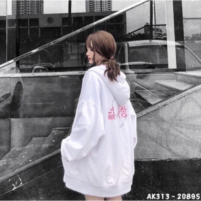 Áo Khoác Nỉ Nam Nữ "Tim Hàn" Dày Dặn Jackets Nỉ Áo Khoác Hoodie Nam TIM HỒNG - AK3313 | BigBuy360 - bigbuy360.vn