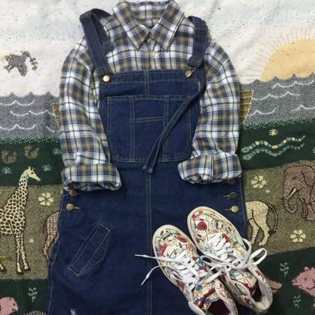 Set yếm Jean hiệu levis-hàng si tuyển