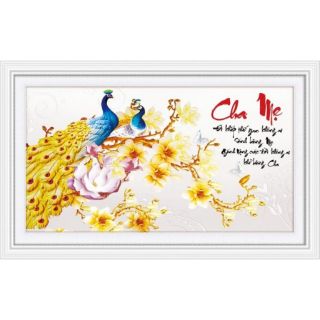 Tranh thêu chữ thập cha mẹ 88954 cm