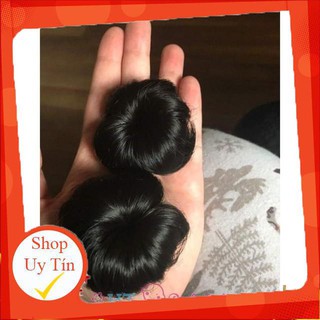 [ RẺ VÔ ĐỊCH ] Tóc Giả Búi Cho Bé Natra - CÓ HÌNH THẬT [ SHOP UY TÍN ]