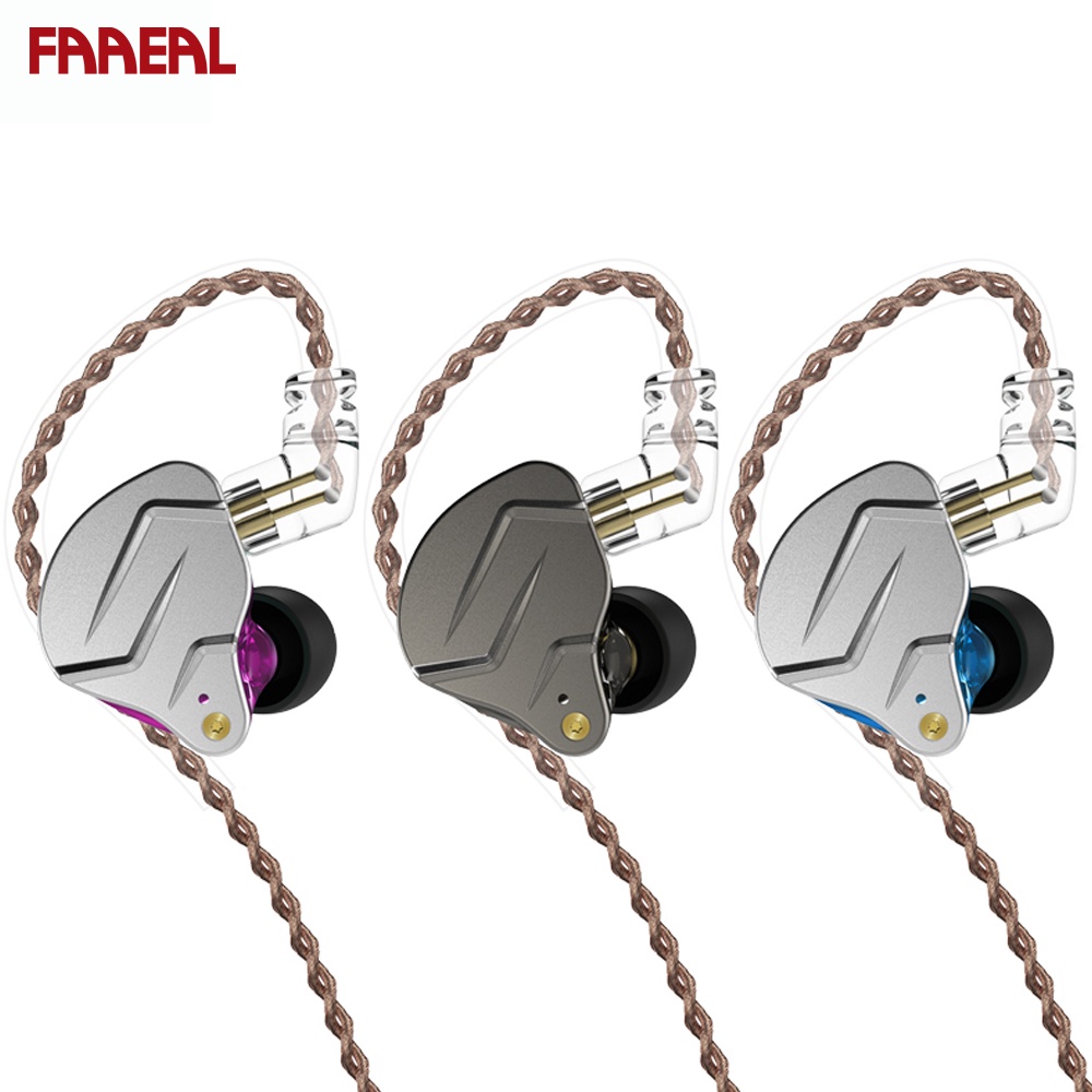 FAAEAL ZSN Pro in Ear Earphones HiFi Balanced Wired Earbuds