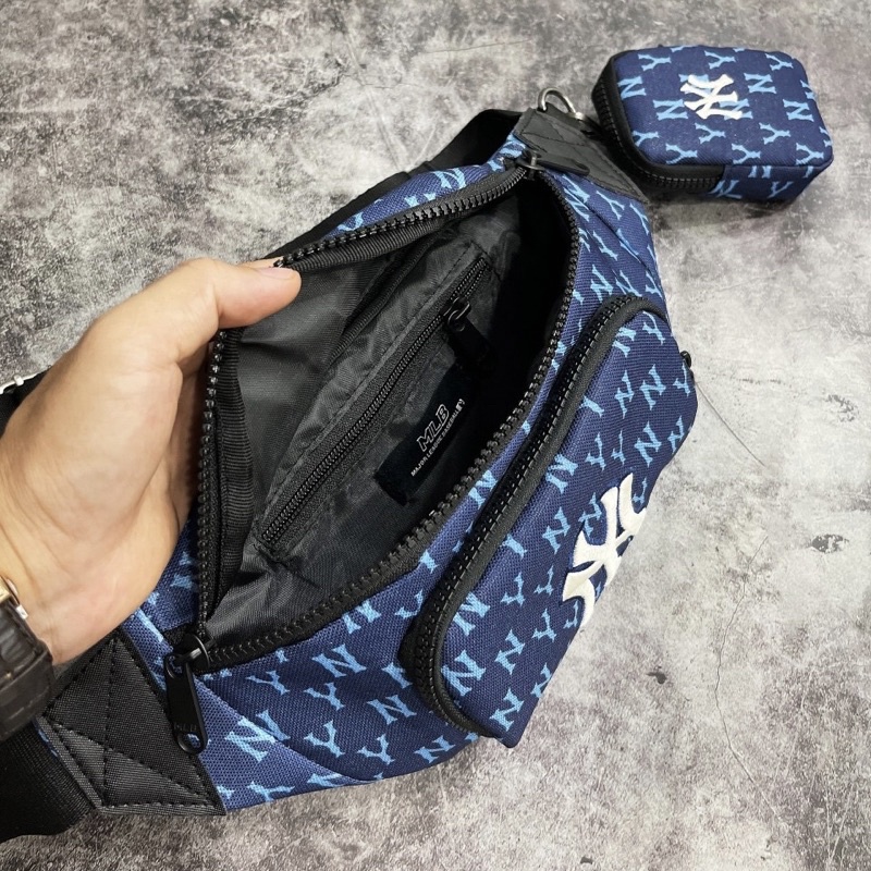 Túi Đeo Bao Tử MLB Full Mạc Tag Full Màu Siêu Hot