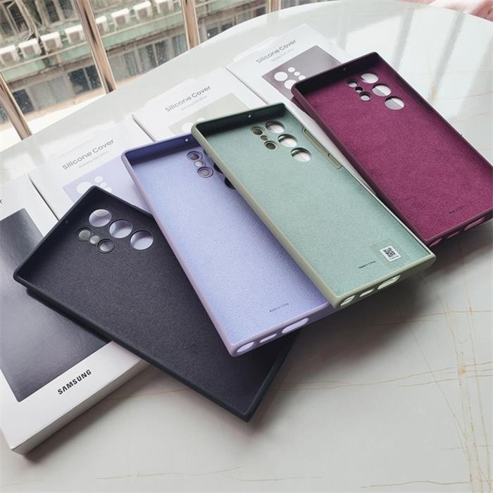 Ốp Điện Thoại Silicon Mềm Chạm Cảm Ứng Cho Samsung Galaxy S22 Ultra