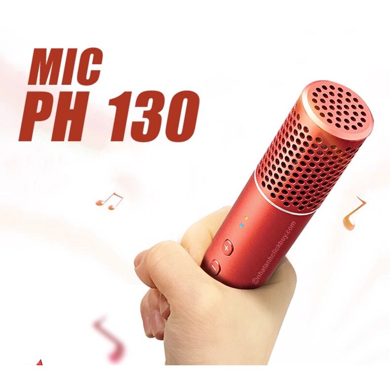 Micro livestream trực tiếp Takstar PH 130 [ Hàng chính hãng ]. Mic hát karaoke livestream không cần soundcard