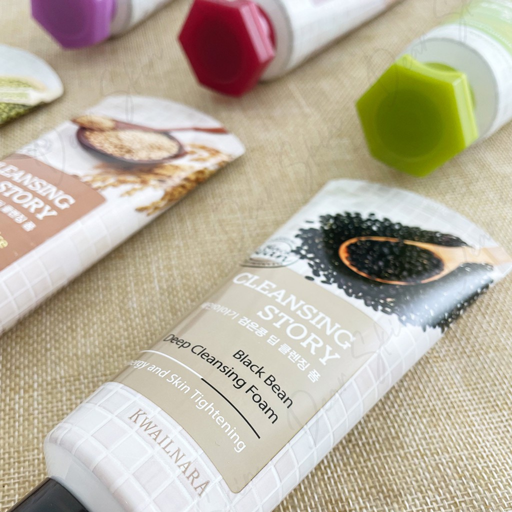 [Chính Hãng] Sữa Rửa Mặt Kwailnara Cleansing Story 120g SRM Đậu Xanh Trà Xanh Gạo Nho - srm Kwailnara | BigBuy360 - bigbuy360.vn