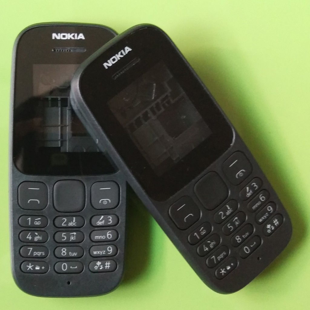 VỎ NOKIA 105 2017 MÀU ĐEN 1 sim new