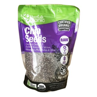 [ Tem Chuẩn] Hạt Chia Organic Absolute Úc Nhập Khẩu Chính Hãng
