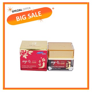 Kem Dưỡng Da Hồng Sâm Ban Đêm My Gold (Korea Red Ginseng Sleeping Pack)