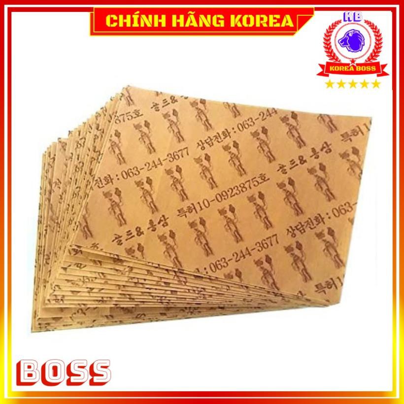 Cao dán sâm hàn quốc chính hãng, túi 20 miếng - Cao dán hồng sâm đen - Chăm sóc chấn thương