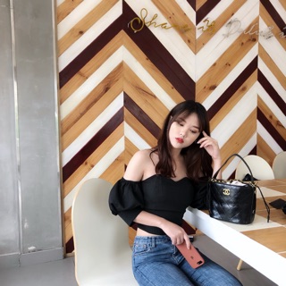 Áo trễ vai tay rời