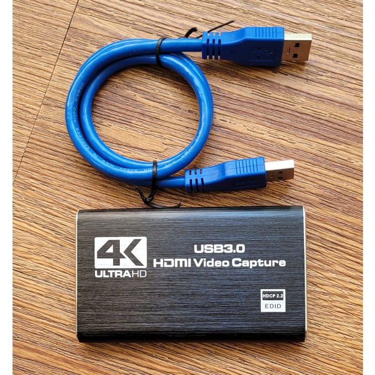 Video capture HDMI to USB 3.0 in 4k/out 1080p 60HZ cho máy ảnh/PS4/ XBOX/PC laptop