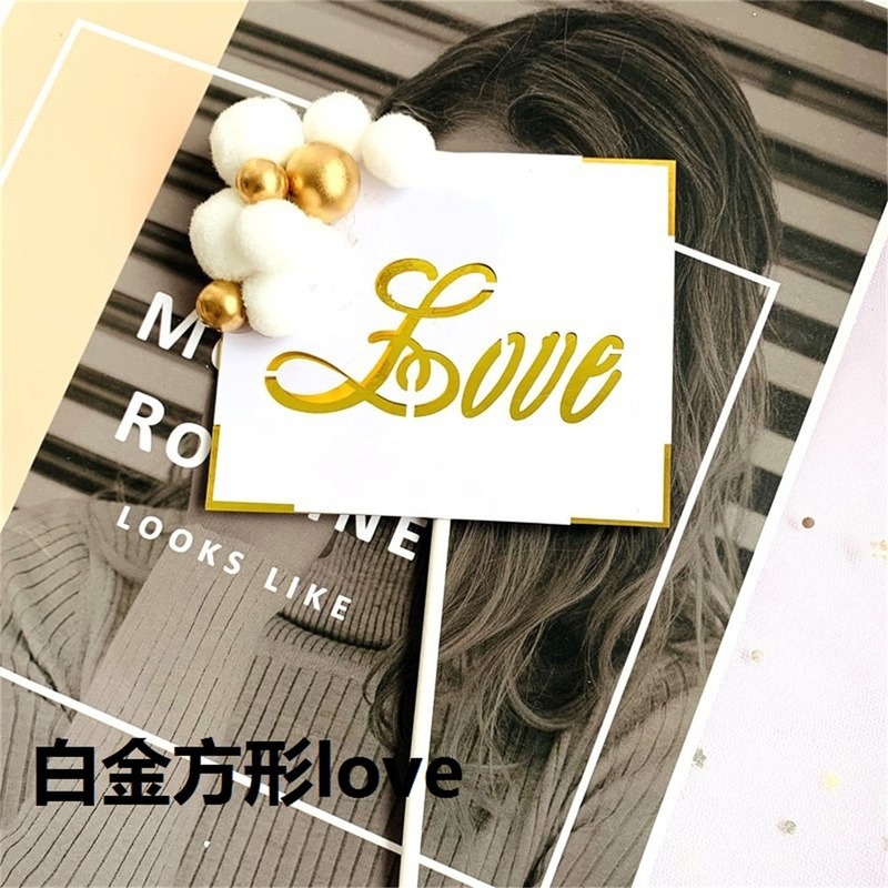 Que Cắm Trang Trí Bánh Kem Chữ Happy Birthday