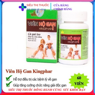 VIÊN HỘ GAN KINGPHAR- Tăng cường chức năng giải độc của gan,Hỗ trợ điều trị men gan tăng cao,Hỗ trợ điều trị men gan tăn