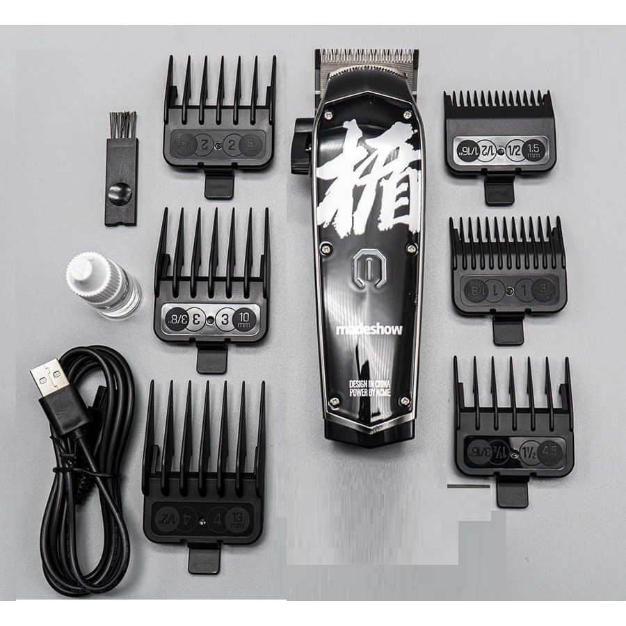 [Hàng mới về] Tông Đơ Cắt Tóc M10+ Madeshow 2 Màu Mới Đen Và Đỏ