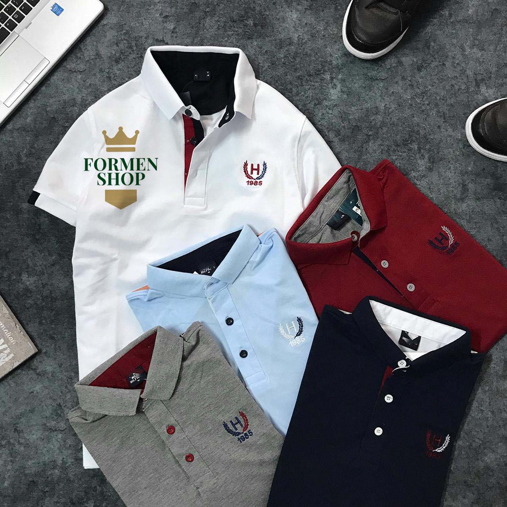 Áo Polo nam cổ bẻ ngắn tay, chất liệu vải cá sấu cotton cao cấp, trẻ trung, năng động – FORMEN SHOP – FMPS046 | BigBuy360 - bigbuy360.vn