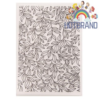 Khuôn Nhựa Dập Nổi Họa Tiết Hoa Dùng Trang Trí Album