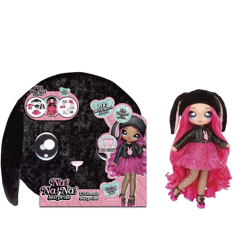 Búp bê na na surprise siêu to thỏ đen